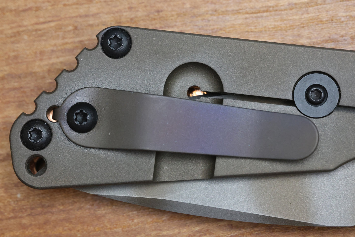 STRIDER KNIVES SNG COPPER TIGER STRIPE MAGNACUT