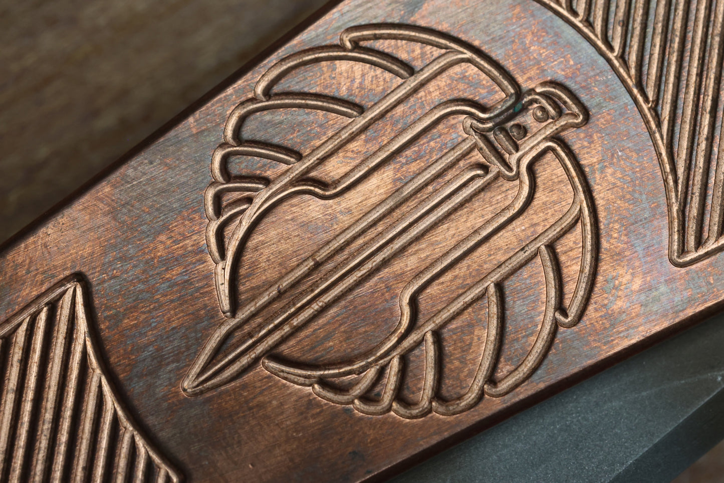 STRIDER KNIVES SNG COPPER TIGER STRIPE MAGNACUT