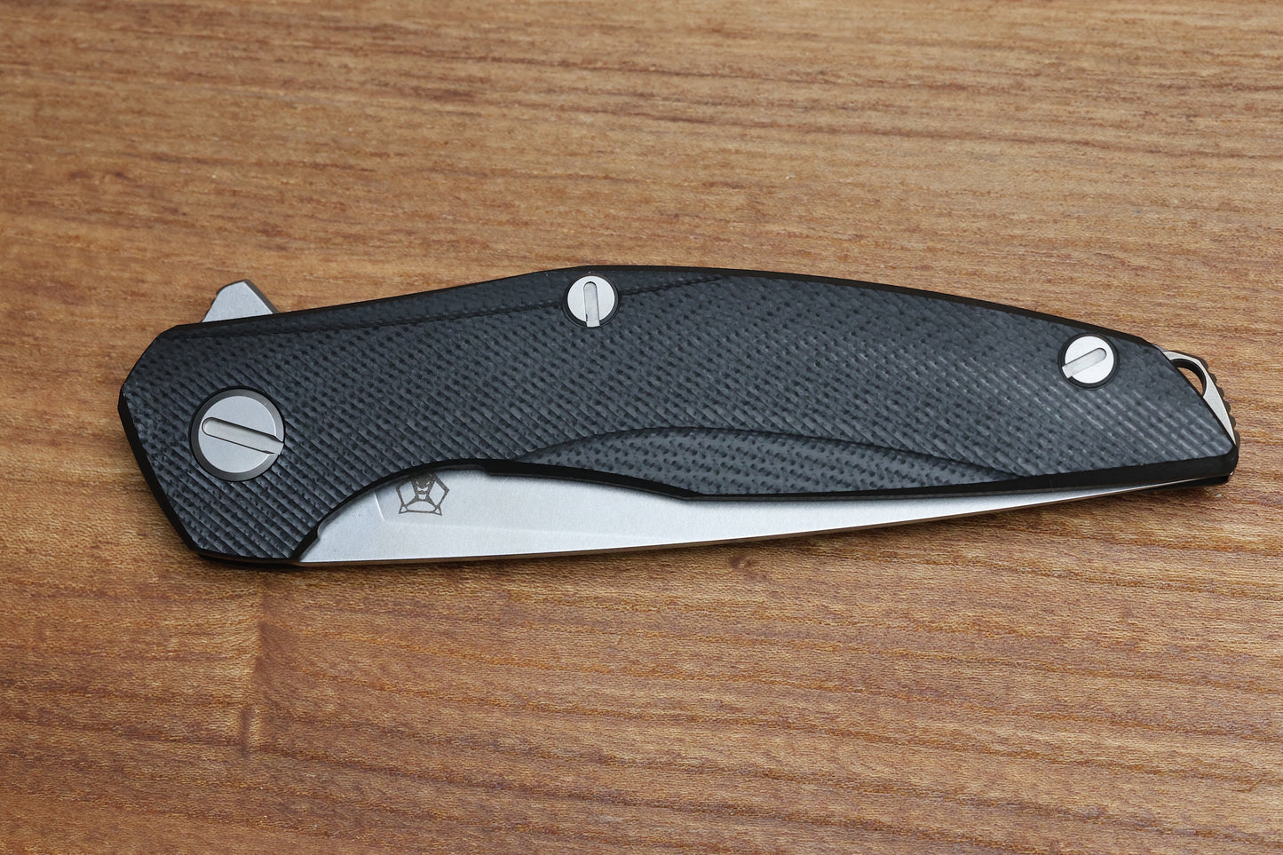 SHIROGOROV 111 - S35VN BLADE - BLACK G10 HANDLE - MRBS