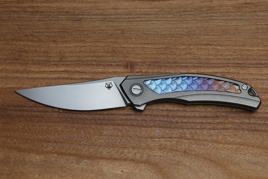 SHIROGOROV KNIVES / JOHN BARKER QUANTUM DRAGON "SPECTRUM" – CROMAX PM BLADE – MRBS