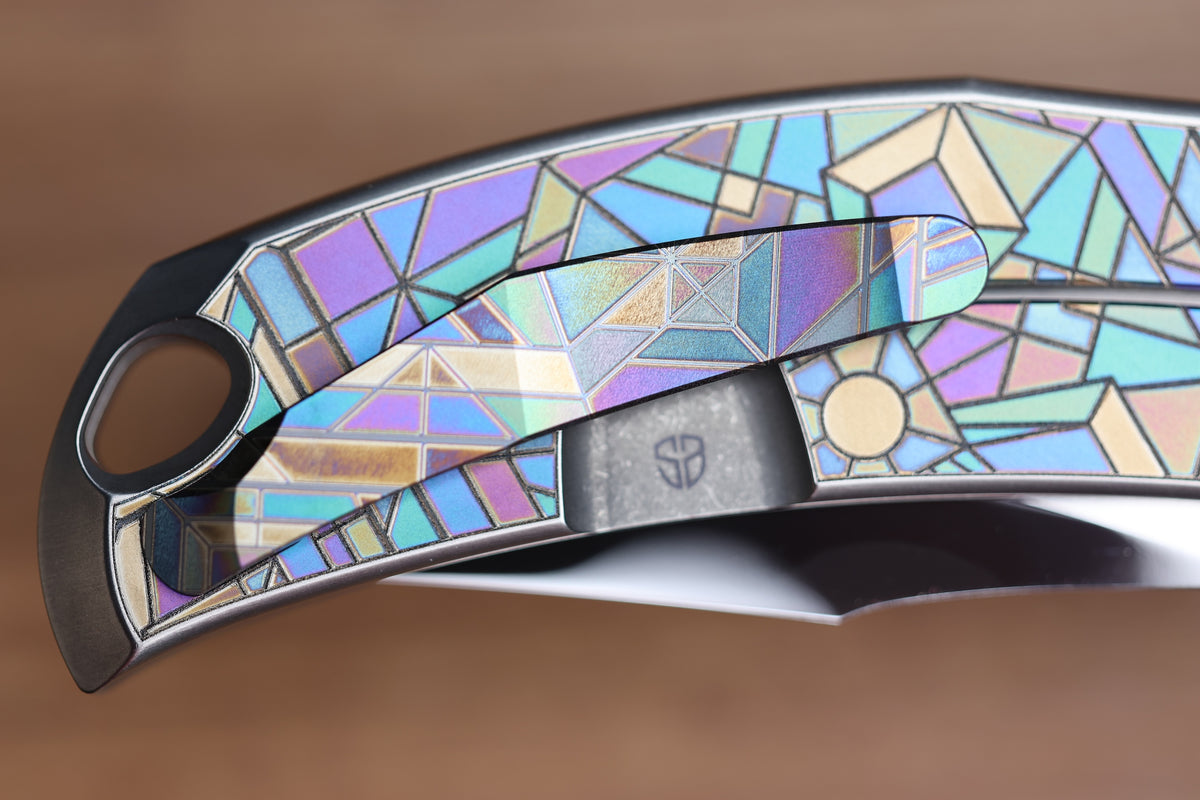 CUSTOM KNIFE FACTORY KONYGIN BARM ONE OFF - M398 BLADE (PREOWNED)