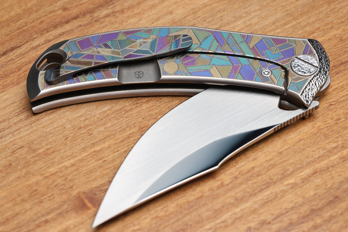 CUSTOM KNIFE FACTORY KONYGIN BARM ONE OFF - M398 BLADE (PREOWNED)