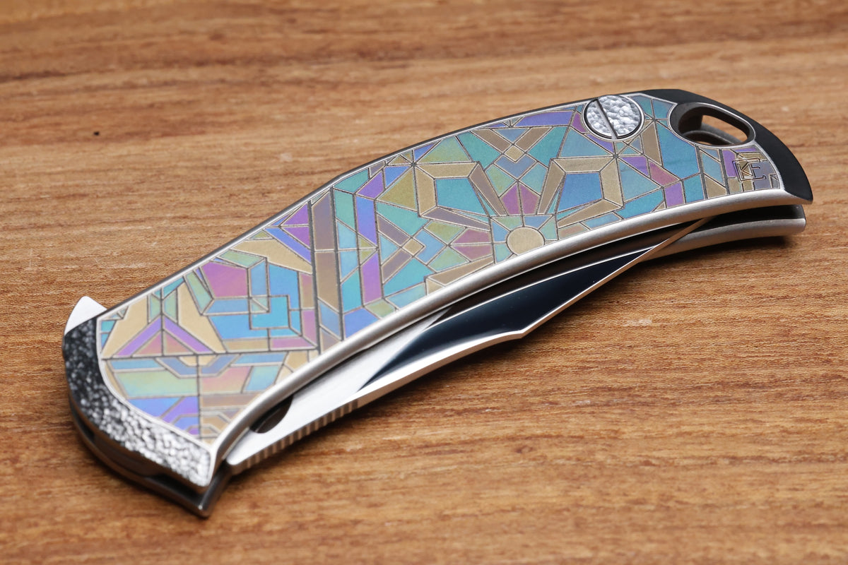 CUSTOM KNIFE FACTORY KONYGIN BARM ONE OFF - M398 BLADE (PREOWNED)