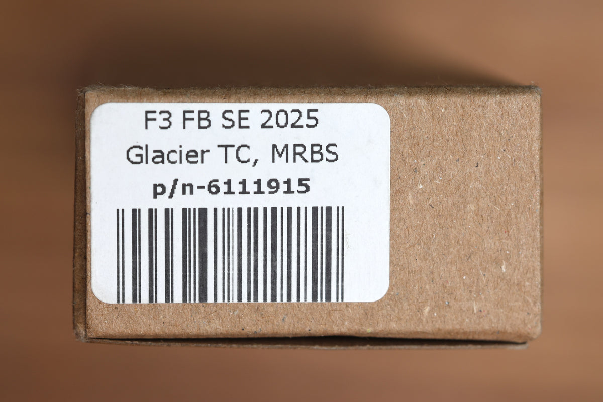 SHIROGOROV F3 FB - SPECIAL EDITION - 2025 - "GLACIER" TECHNOCARBO HANDLE - MAGNACUT BLADE - MRBS (PREOWNED)