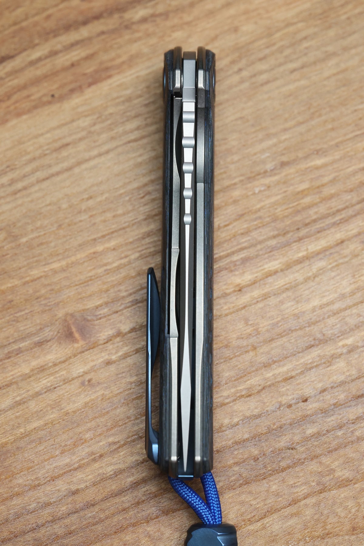 SHIROGOROV F3 FB - SPECIAL EDITION - 2025 - "GLACIER" TECHNOCARBO HANDLE - MAGNACUT BLADE - MRBS (PREOWNED)