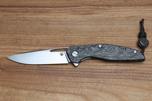 SHIROGOROV 111 TERRUS - SPECIAL EDITION - "RARE EARTH" TECHNOCARBO HANDLE - S90V BLADE - MRBS