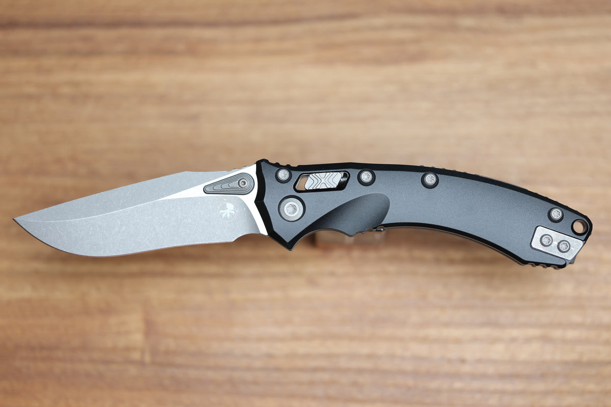 MICROTECH AMPHIBIAN MINI RAM LOK BLACK ALUMINUM & APOCALYPTIC M390MK 137MRL-10AP
