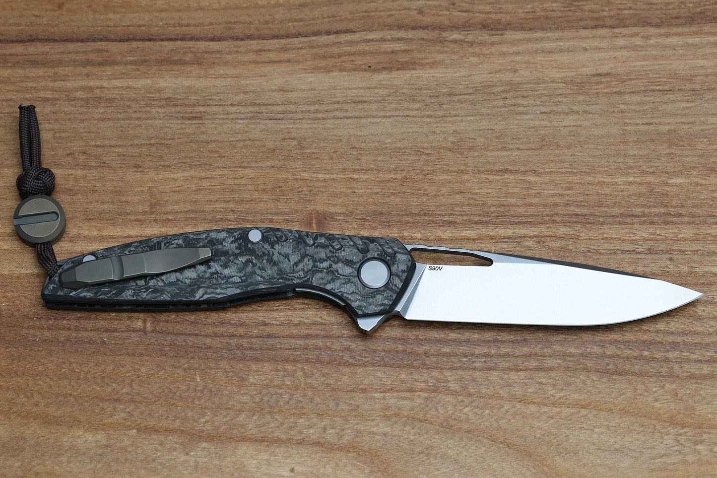 SHIROGOROV 111 TERRUS - SPECIAL EDITION - "RARE EARTH" TECHNOCARBO HANDLE - S90V BLADE - MRBS