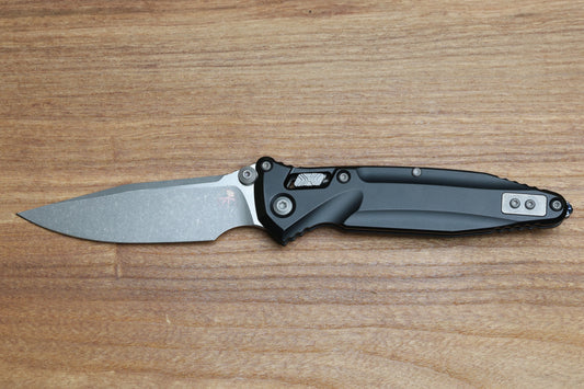 MICROTECH SOCOM DELTA RAM-LOK W/ BLACK ALUMINUM HANDLES & APOCALYPTIC M390MK 159RL-10AP