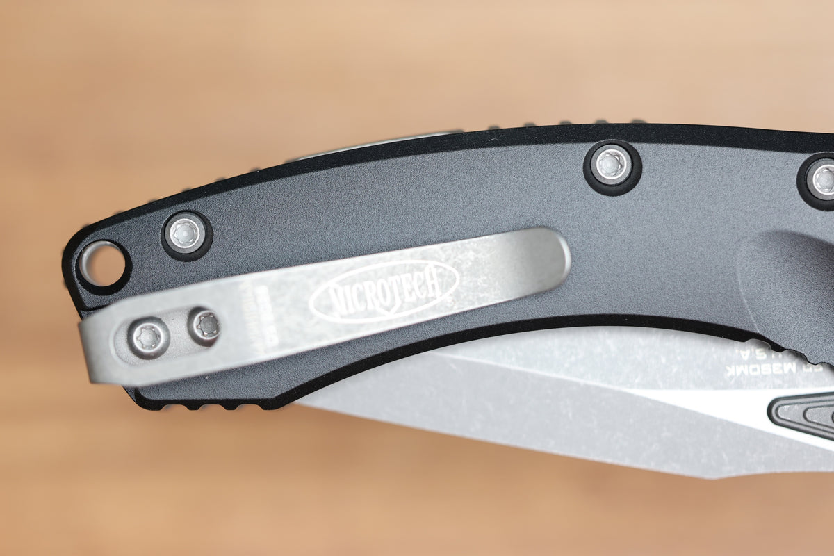 MICROTECH AMPHIBIAN MINI RAM LOK BLACK ALUMINUM & APOCALYPTIC M390MK 137MRL-10AP