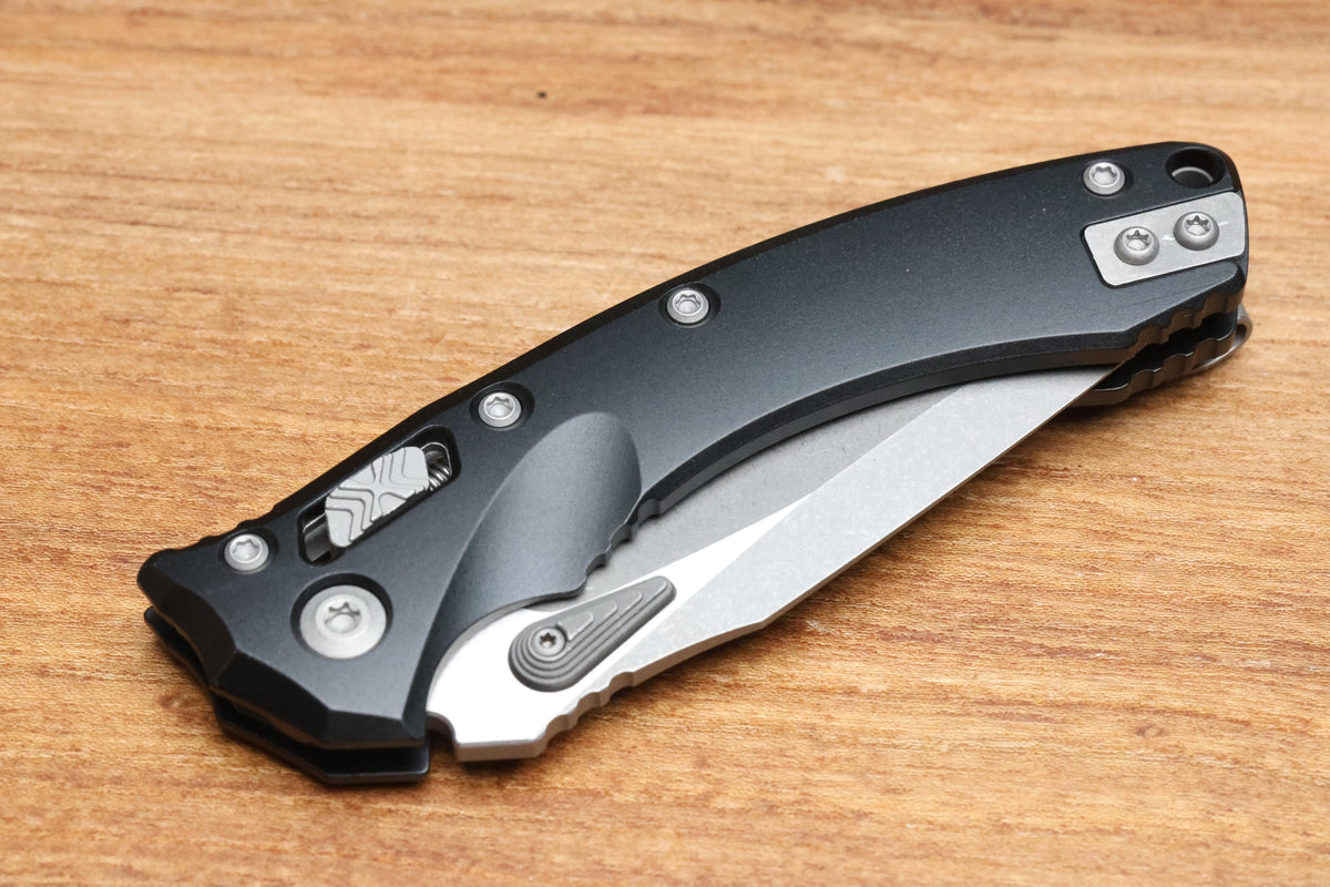 MICROTECH AMPHIBIAN MINI RAM LOK BLACK ALUMINUM & APOCALYPTIC M390MK 137MRL-10AP