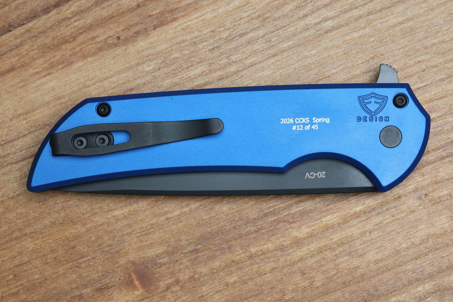 PRO-TECH MORDAX BLUE BUTTON LOCK 3.5" DLC CCKS SPRING 2026