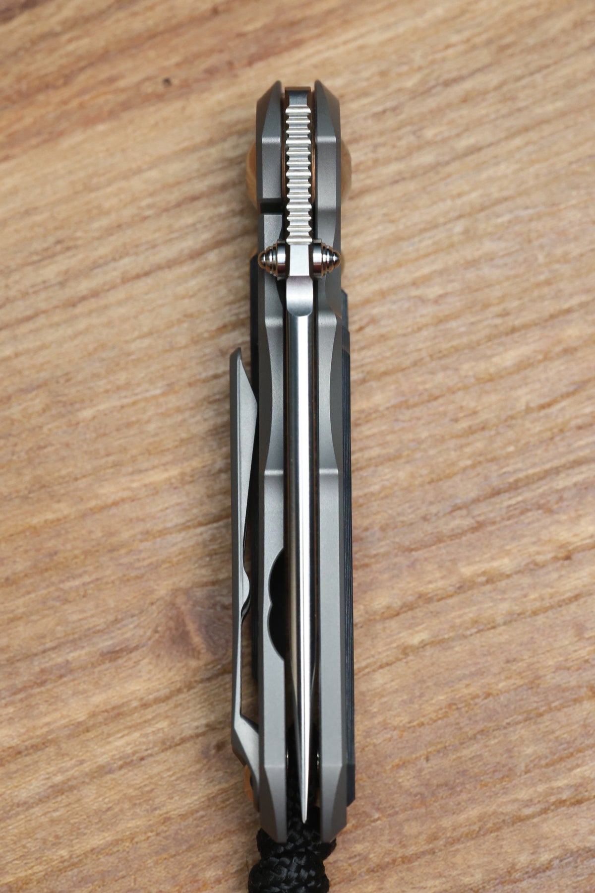 CHRIS REEVE SMALL INKOSI - OCEAN BLUE CARBOTI INLAY - DROP POINT CPM MAGNACUT BLADE - MIM CLIP