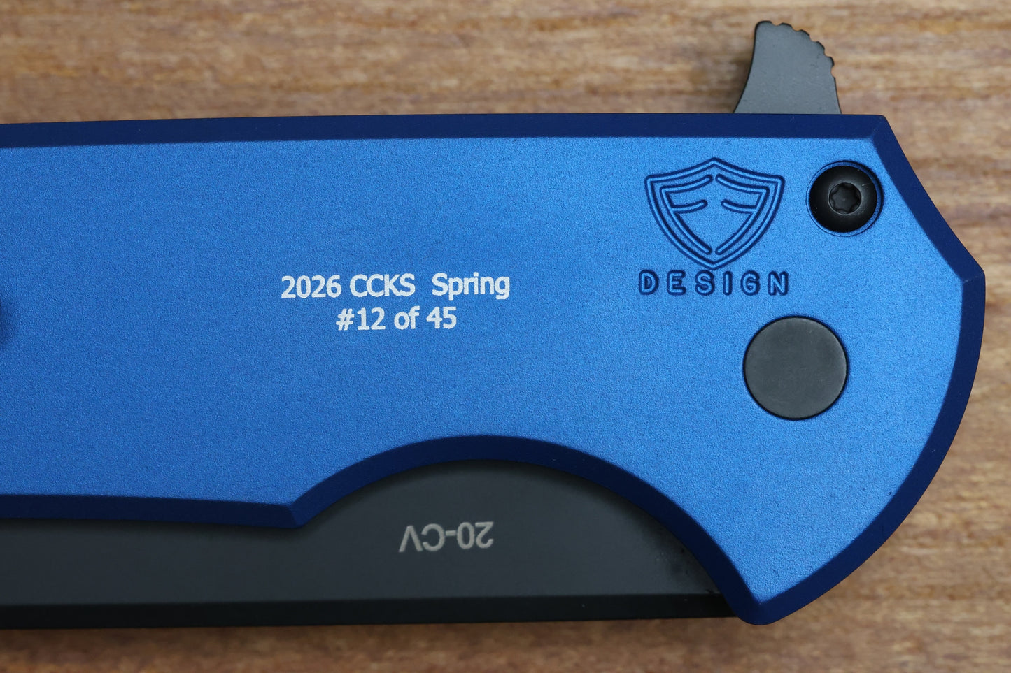 PRO-TECH MORDAX BLUE BUTTON LOCK 3.5" DLC CCKS SPRING 2026