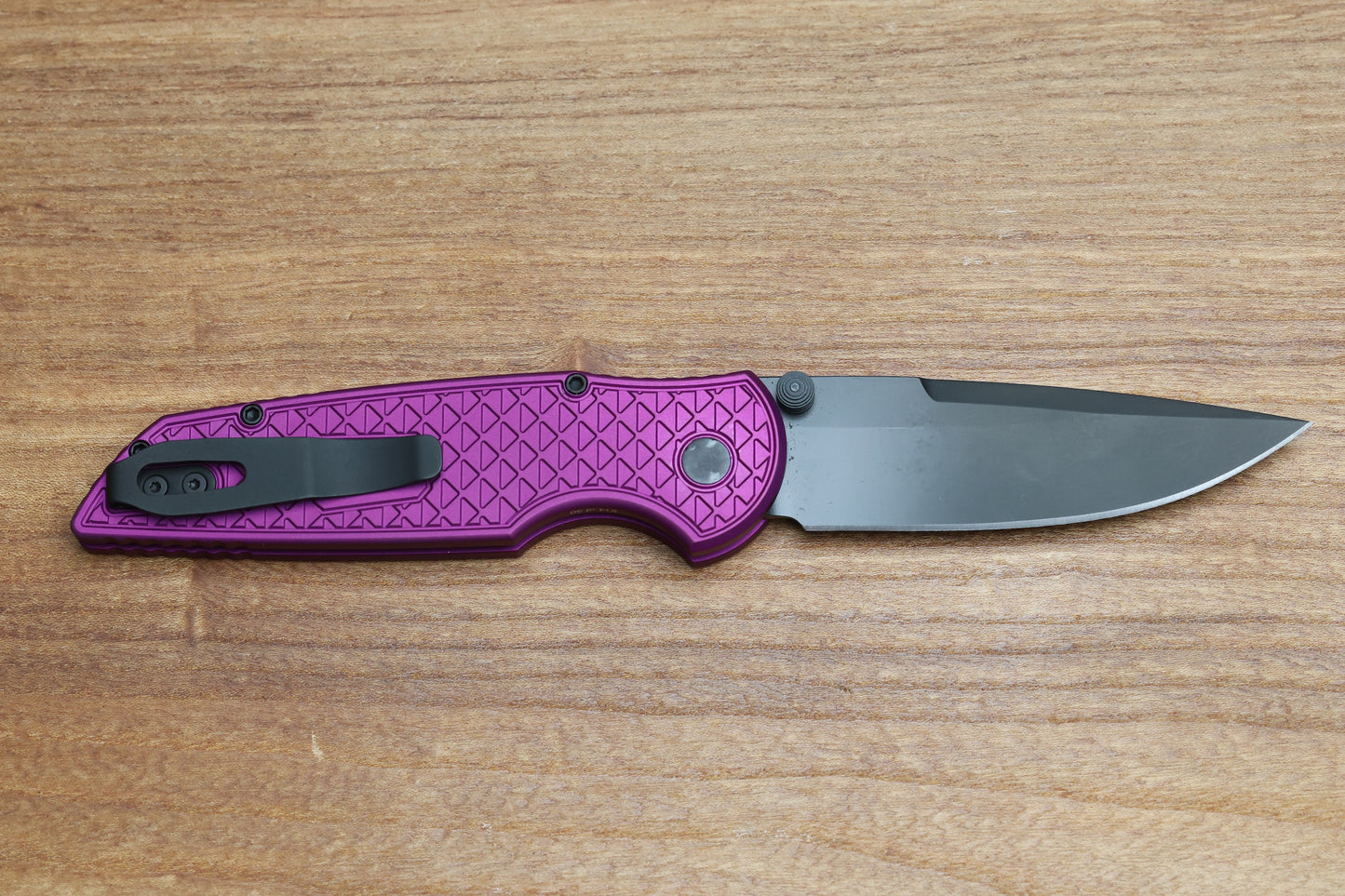 PRO-TECH KNIVES TR-3 INTEGRITY BUTTON LOCK PURPLE RELIC 3.5" DLC CCKS SPRING 2026