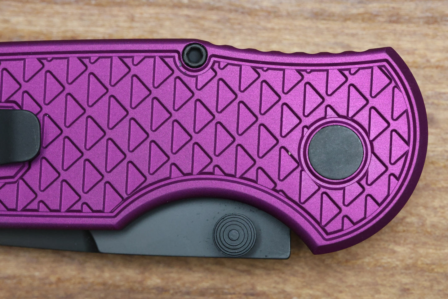 PRO-TECH KNIVES TR-3 INTEGRITY BUTTON LOCK PURPLE RELIC 3.5" DLC CCKS SPRING 2026
