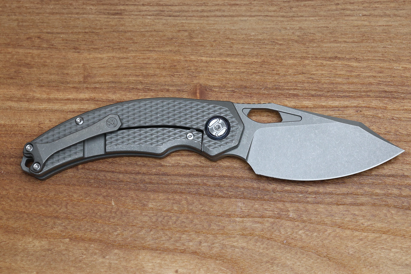 KUNWU PADRE DIAMOND TITANIUM HANDLES W/ STONEWASH VANAX