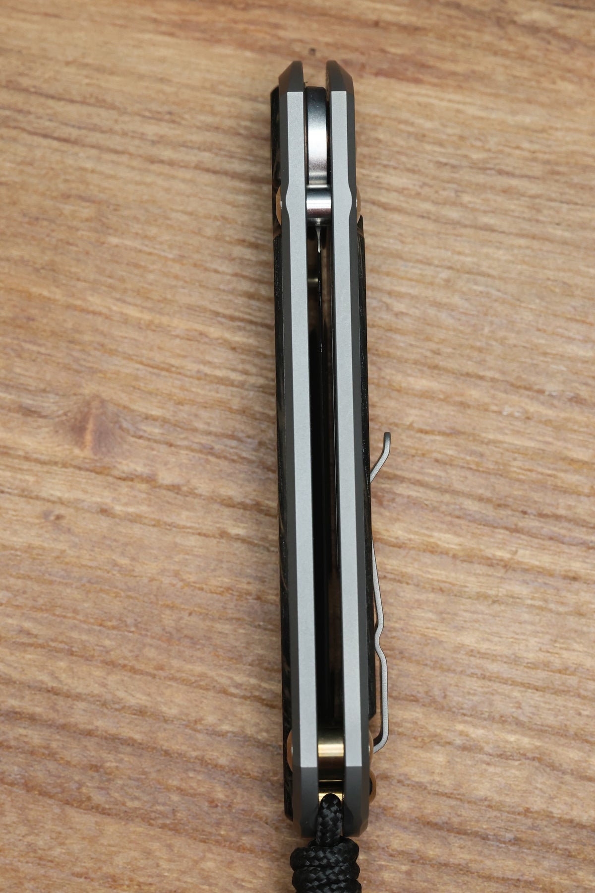 CHRIS REEVE LARGE SEBENZA BOG OAK INLAY DROP POINT MAGNACUT (PREOWNED)