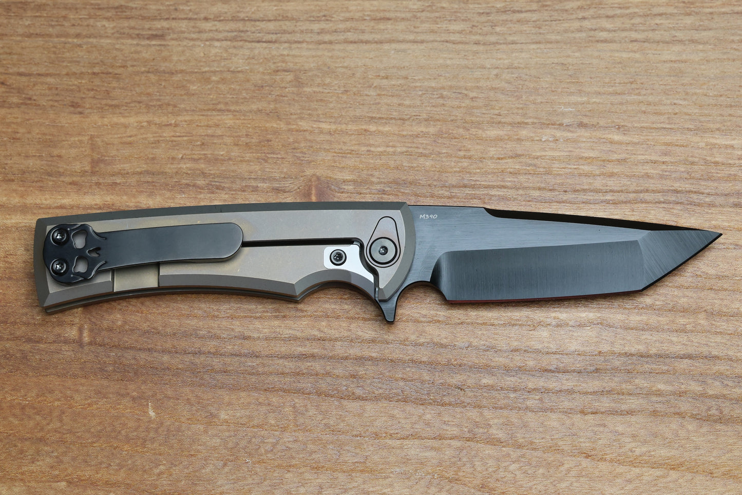 CHAVES EXCLUSIVE INTEGRAL LIBERATION STREET BRONZE ANO - PVD M390 TANTO CHISEL GRIND