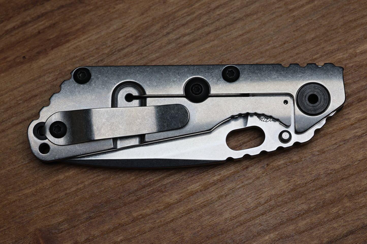 STRIDER KNIVES SNG CC - TITANIUM/BLACK G10 HANDLE - DROP POINT MAGNACUT BLADE