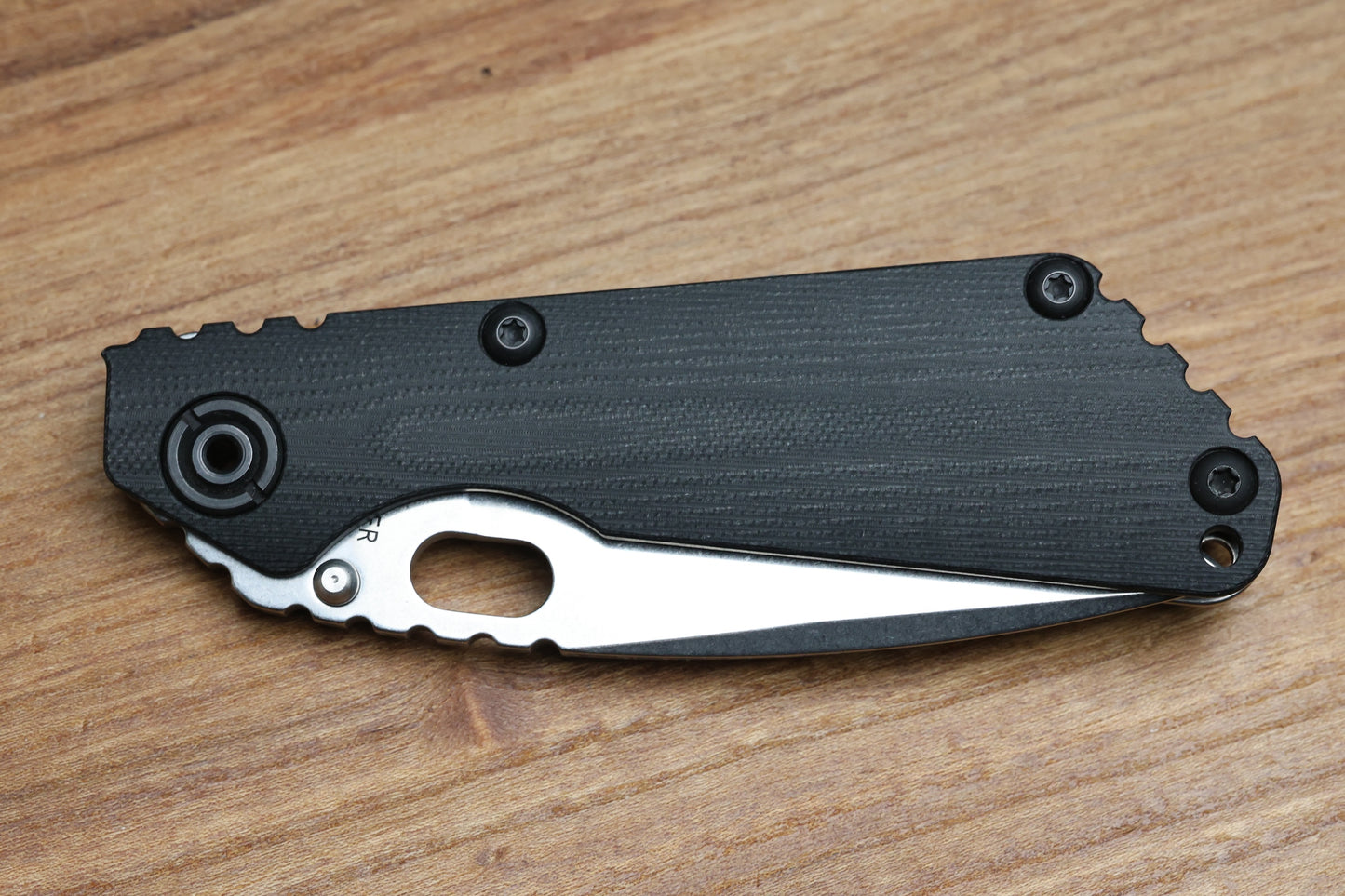 STRIDER KNIVES SNG CC - TITANIUM/BLACK G10 HANDLE - DROP POINT MAGNACUT BLADE