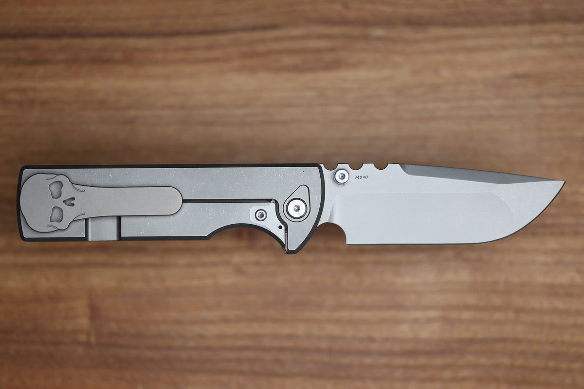 CHAVES KNIVES NTAK 229 RADIATION MAGNETIC INLAY 3.56" DROP POINT