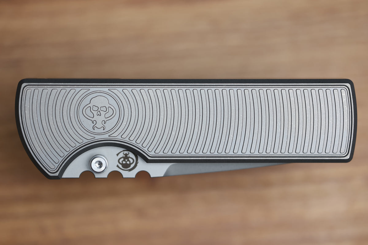 CHAVES KNIVES NTAK 229 RADIATION MAGNETIC INLAY 3.56" DROP POINT