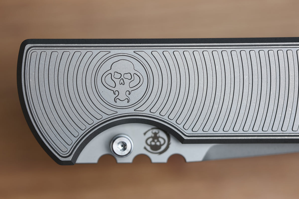 CHAVES KNIVES NTAK 229 RADIATION MAGNETIC INLAY 3.56" DROP POINT