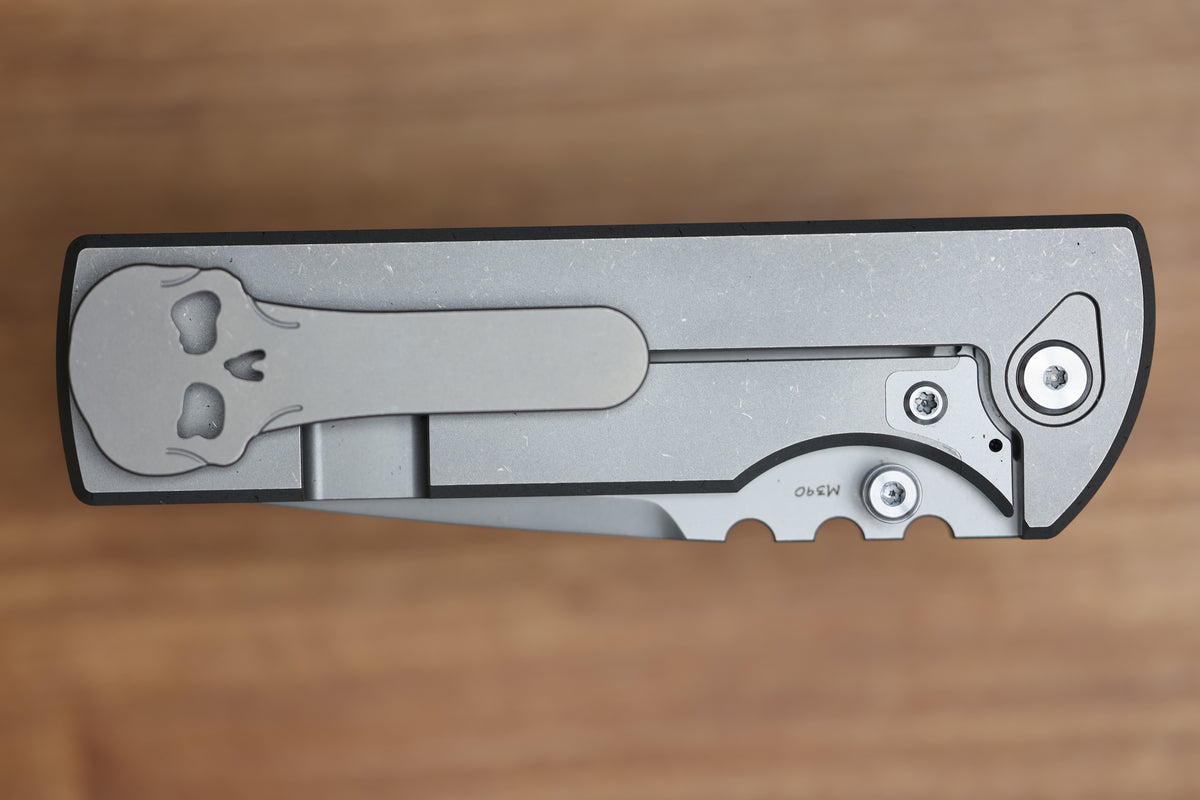 CHAVES KNIVES NTAK 229 RADIATION MAGNETIC INLAY 3.56" DROP POINT