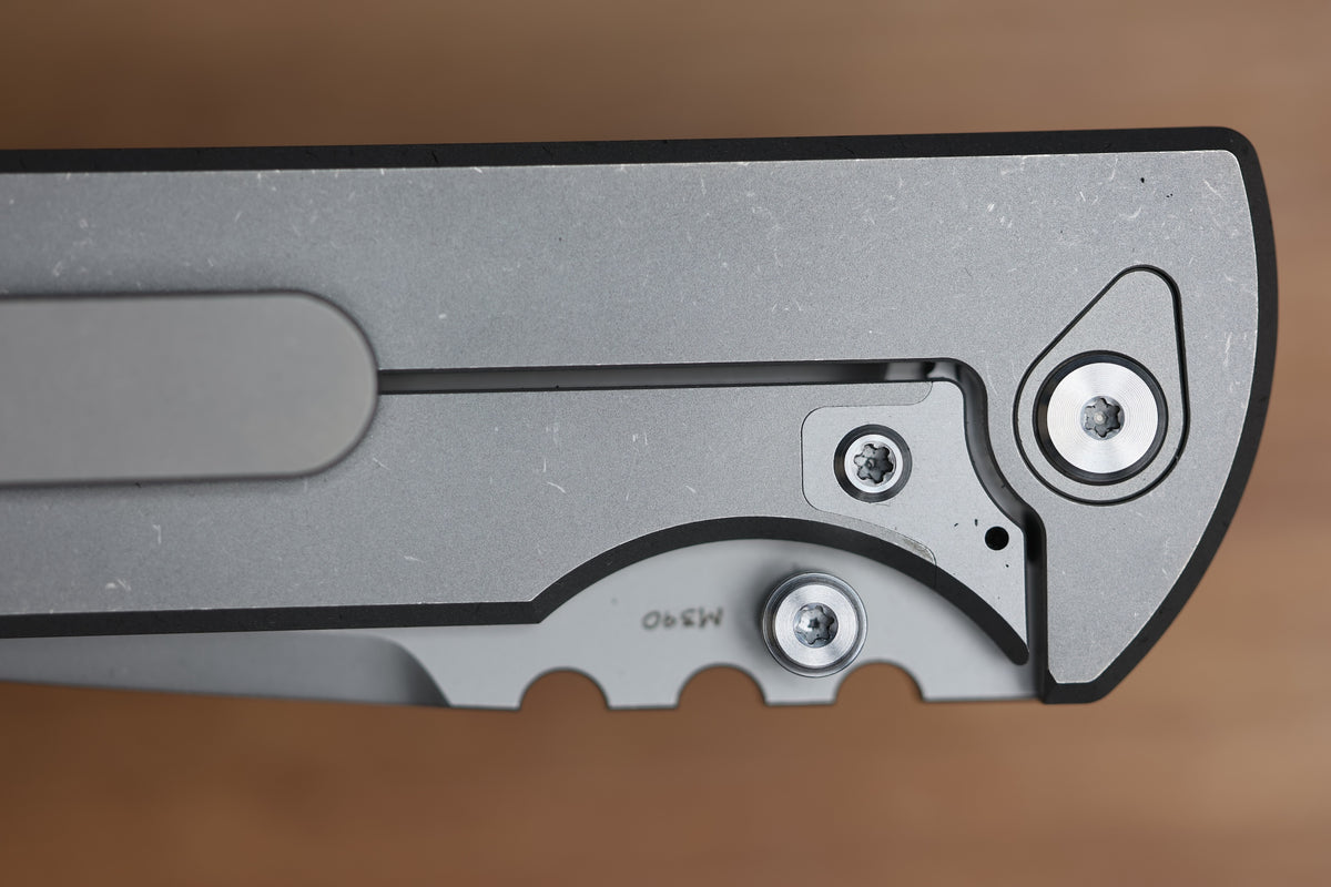 CHAVES KNIVES NTAK 229 RADIATION MAGNETIC INLAY 3.56" DROP POINT