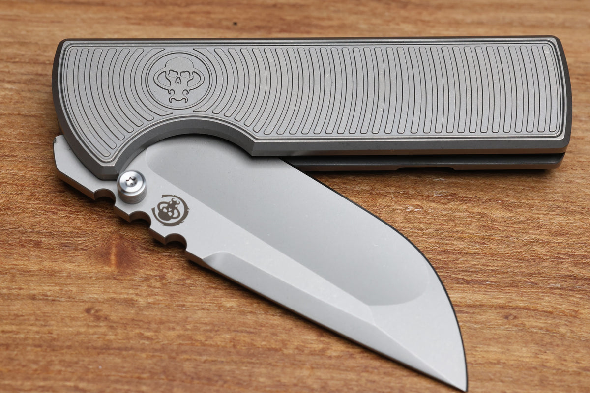CHAVES KNIVES NTAK 229 RADIATION MAGNETIC INLAY 3.56" DROP POINT