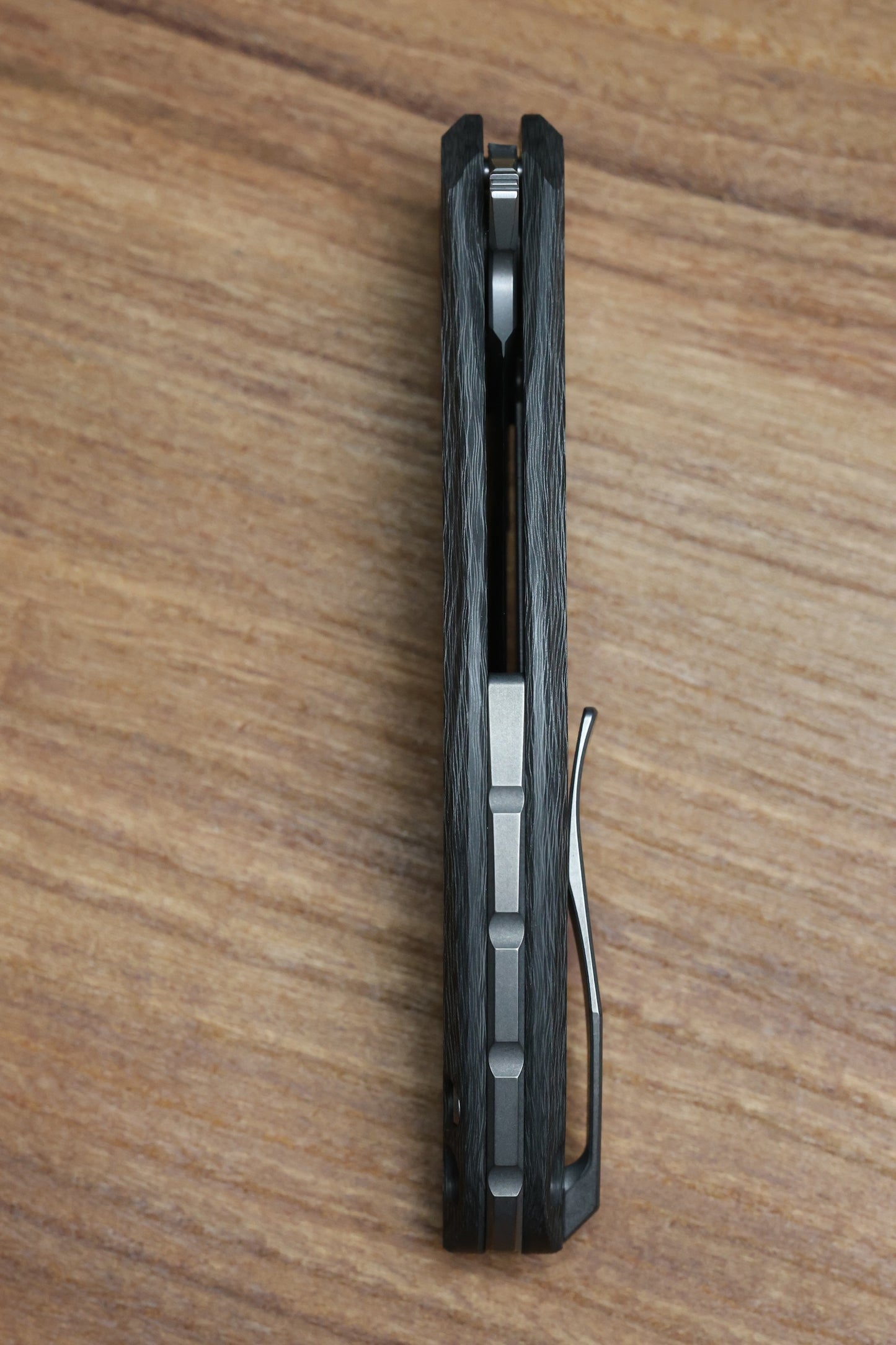 SHIROGOROV STELLAR CF – BRONZE CARBON FIBER HANDLE – M390 BLADE – MRBS