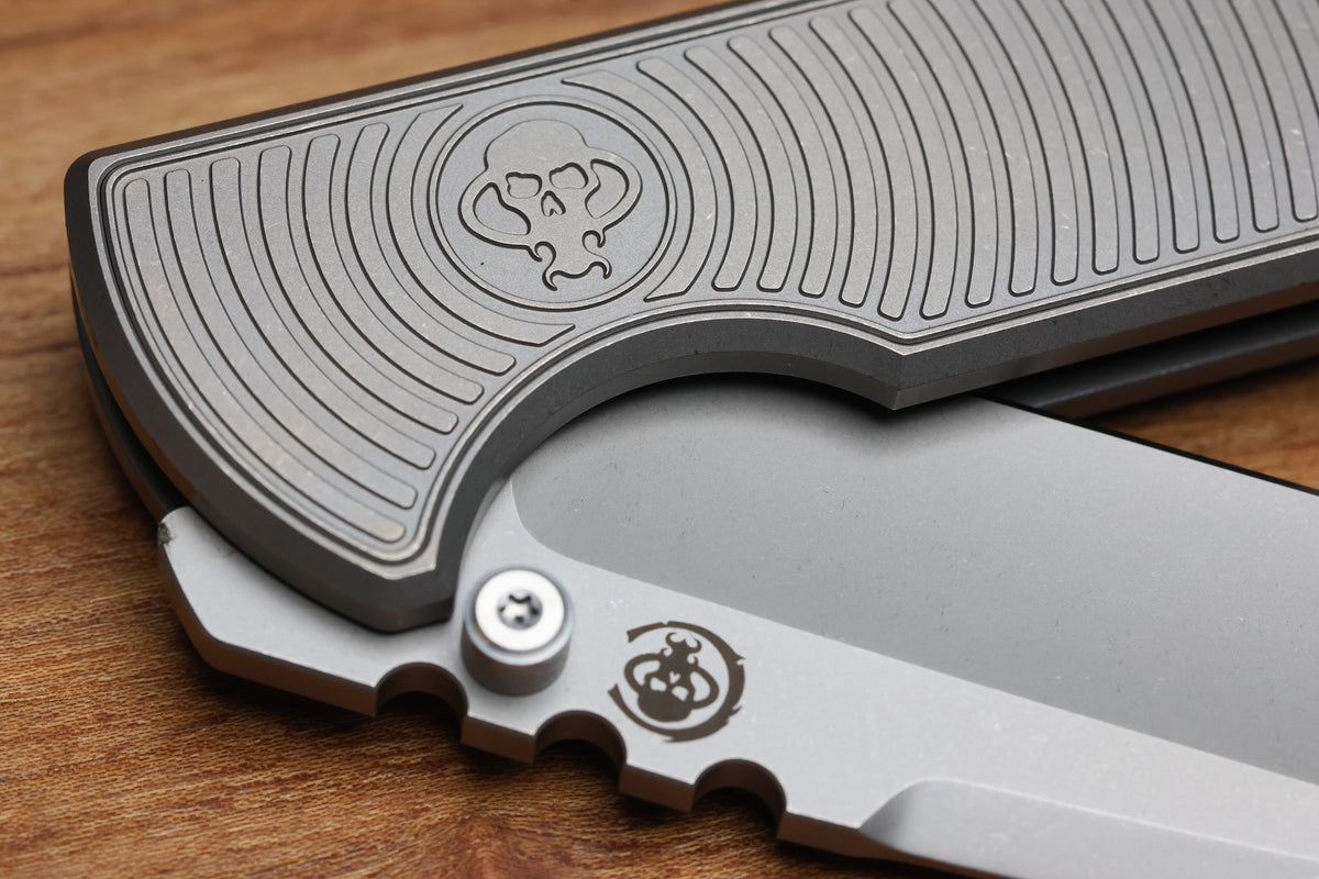 CHAVES KNIVES NTAK 229 RADIATION MAGNETIC INLAY 3.56" DROP POINT