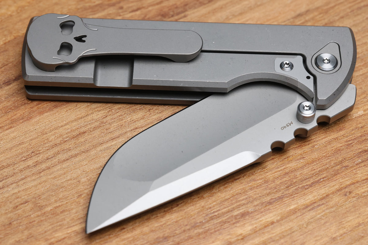 CHAVES KNIVES NTAK 229 RADIATION MAGNETIC INLAY 3.56" DROP POINT