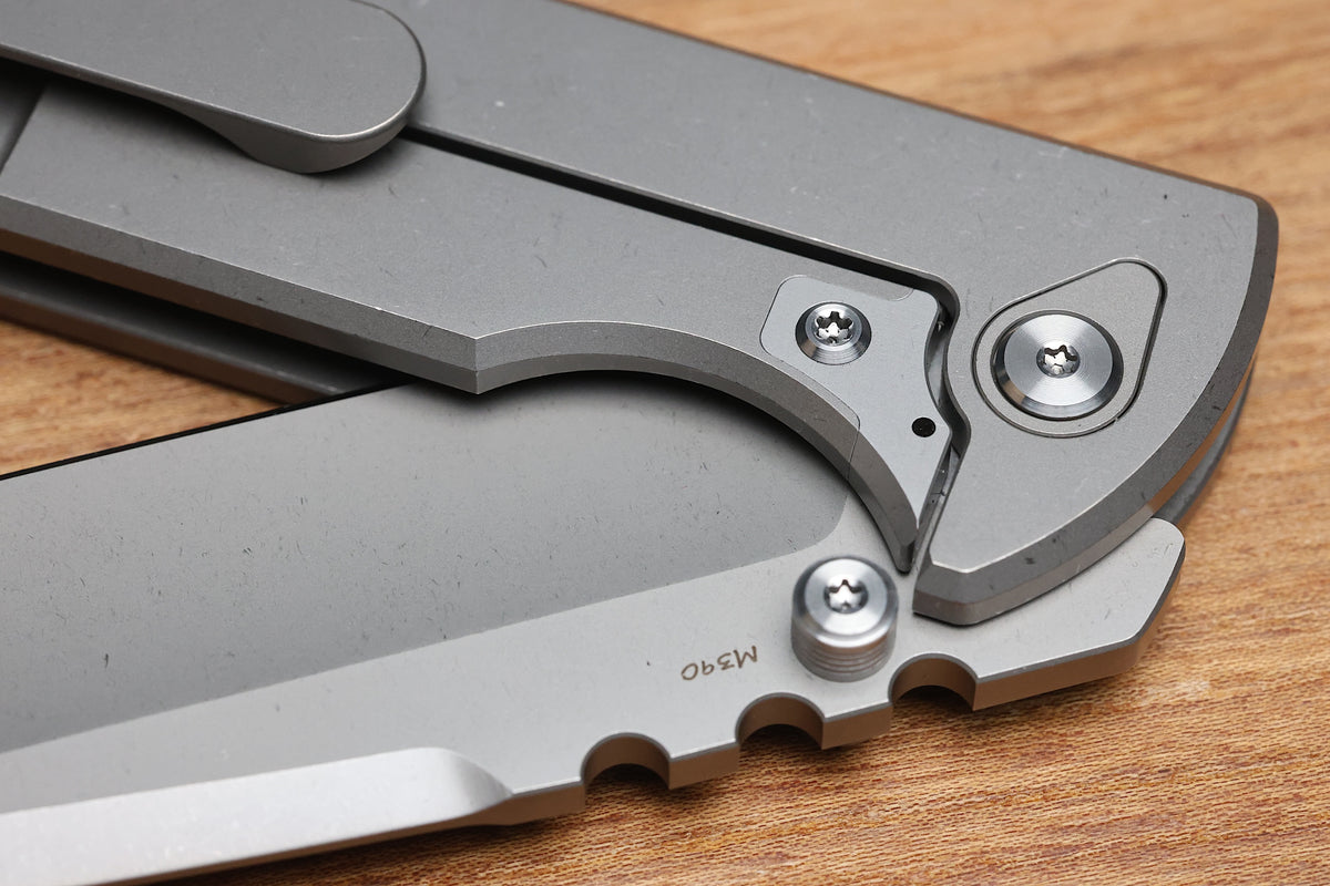 CHAVES KNIVES NTAK 229 RADIATION MAGNETIC INLAY 3.56" DROP POINT