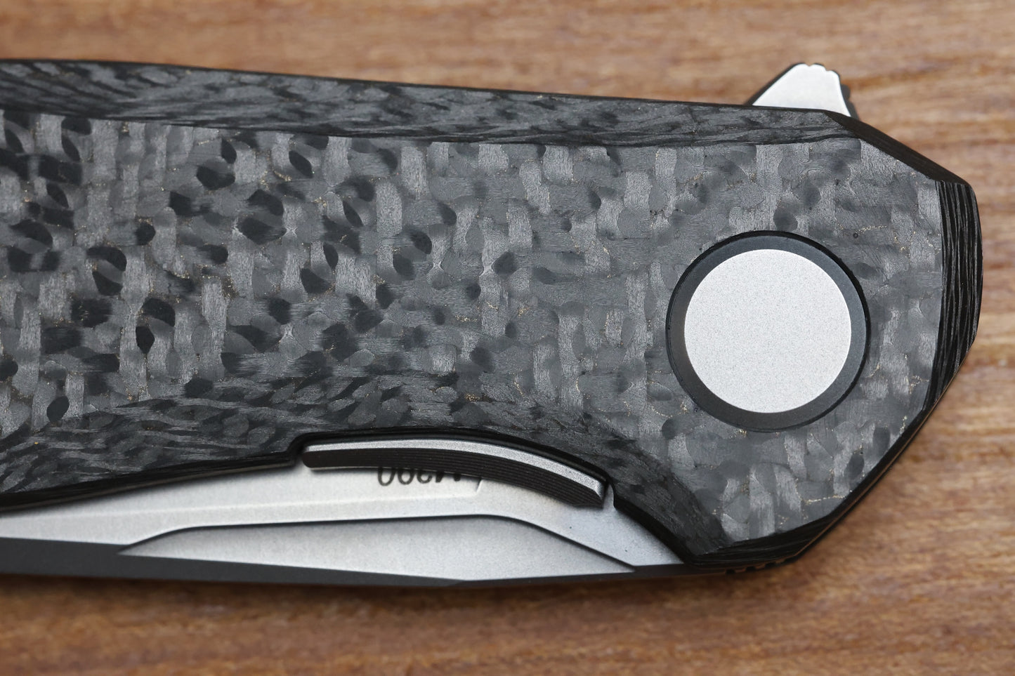SHIROGOROV STELLAR CF – BRONZE CARBON FIBER HANDLE – M390 BLADE – MRBS