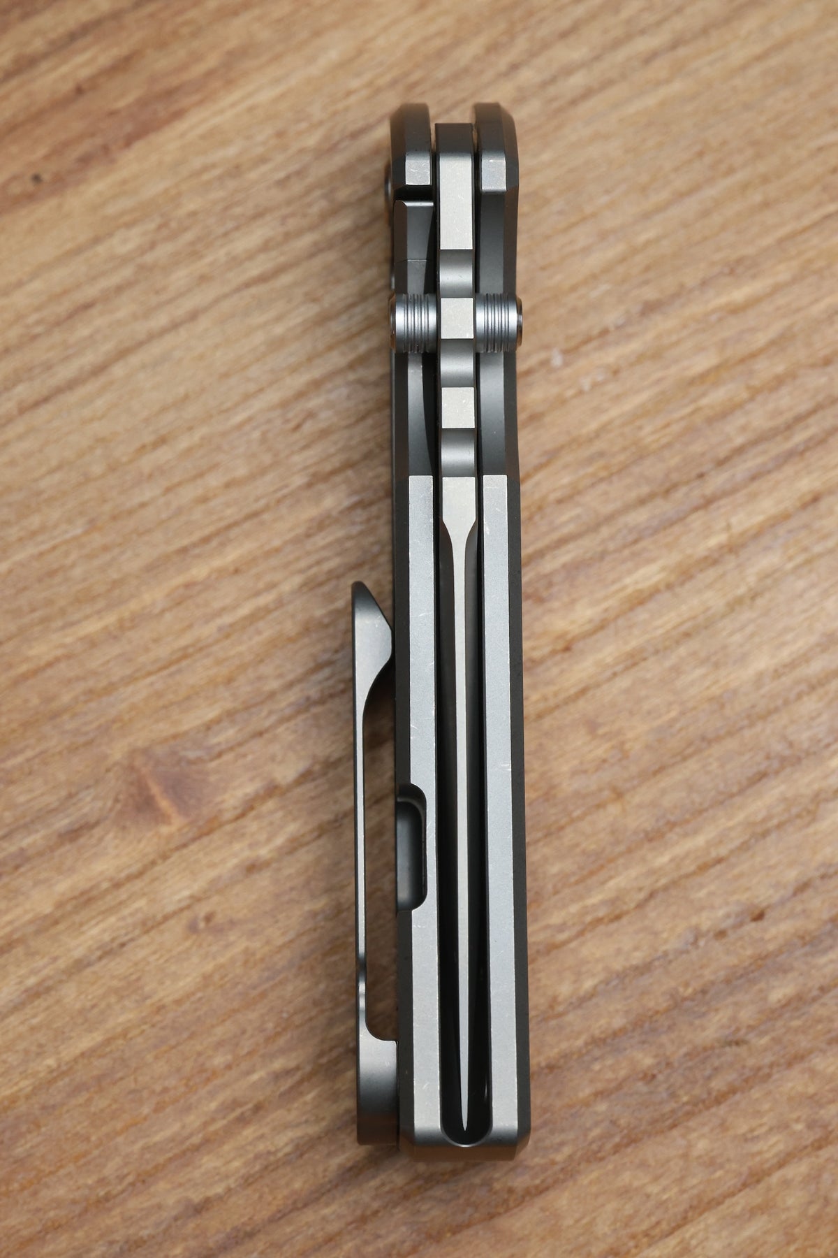 CHAVES KNIVES NTAK 229 RADIATION MAGNETIC INLAY 3.56" DROP POINT