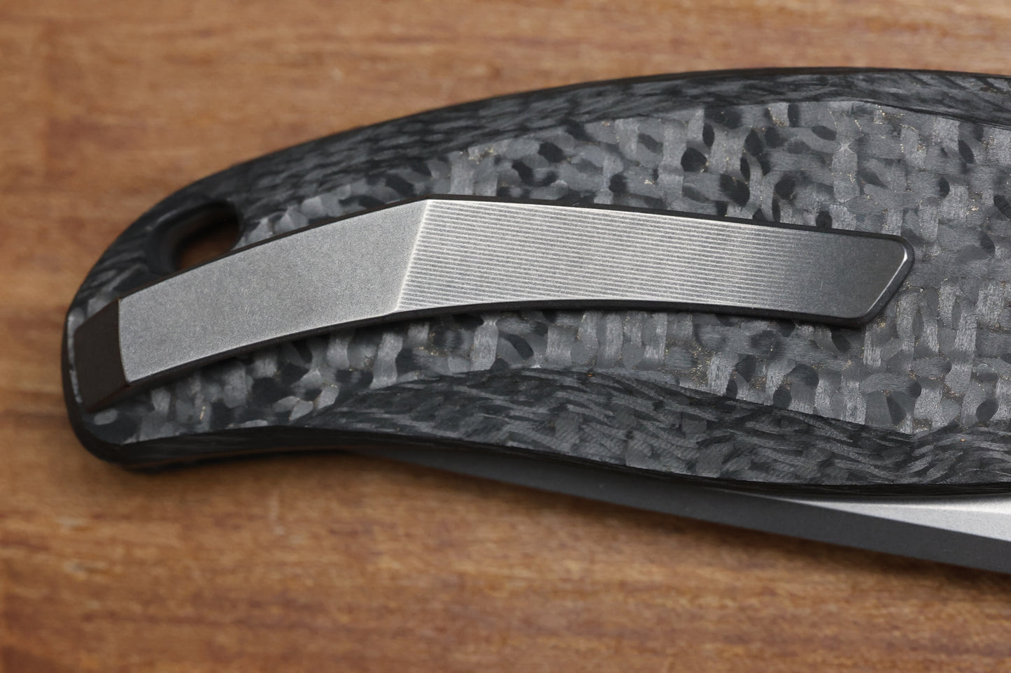 SHIROGOROV STELLAR CF – BRONZE CARBON FIBER HANDLE – M390 BLADE – MRBS