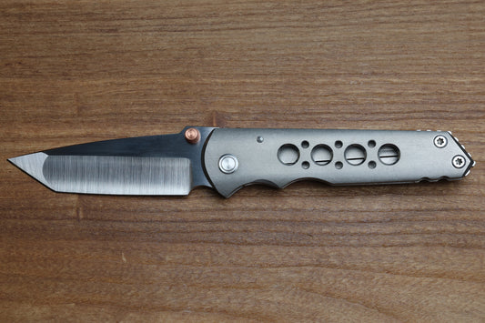 SERGEY ROGOVETS SRT TITANIUM FRAME LOCK FOLDER MAGNACUT S/N 2602