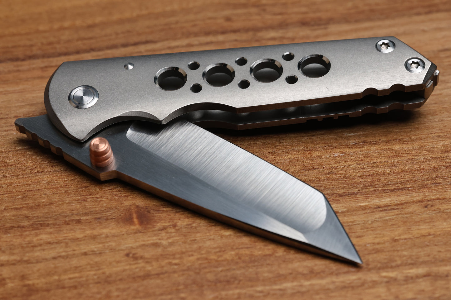 SERGEY ROGOVETS SRT TITANIUM FRAME LOCK FOLDER MAGNACUT S/N 2602