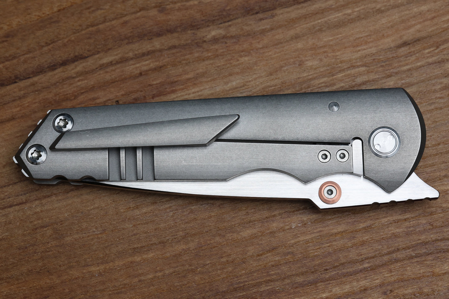 SERGEY ROGOVETS SRT TITANIUM FRAME LOCK FOLDER MAGNACUT S/N 2602