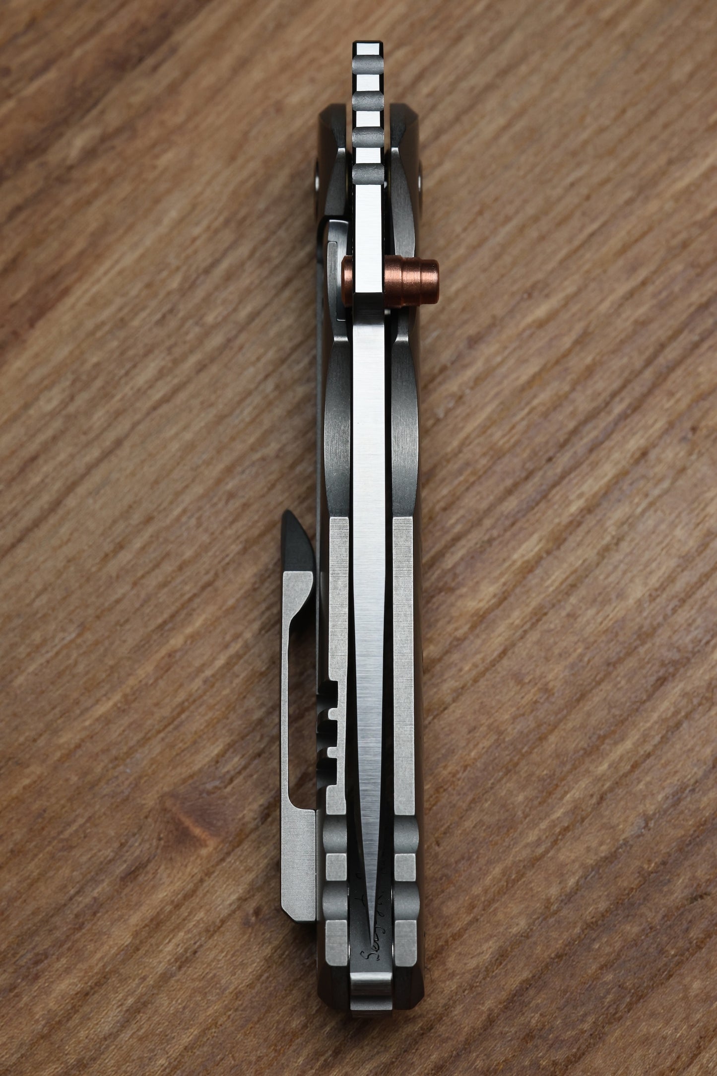 SERGEY ROGOVETS SRT TITANIUM FRAME LOCK FOLDER MAGNACUT S/N 2602