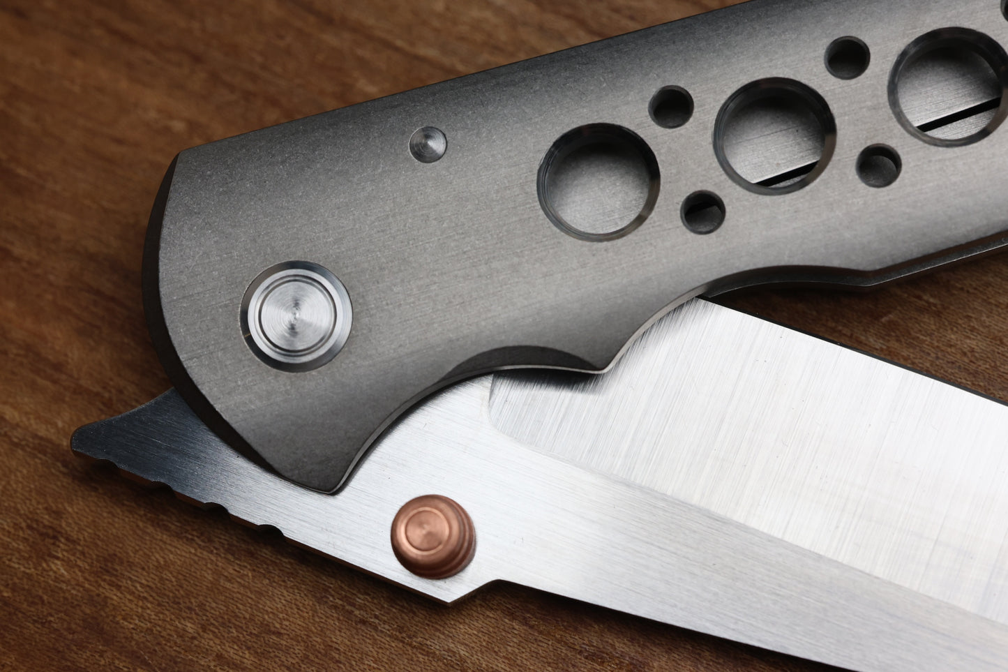 SERGEY ROGOVETS SRT TITANIUM FRAME LOCK FOLDER MAGNACUT S/N 2602