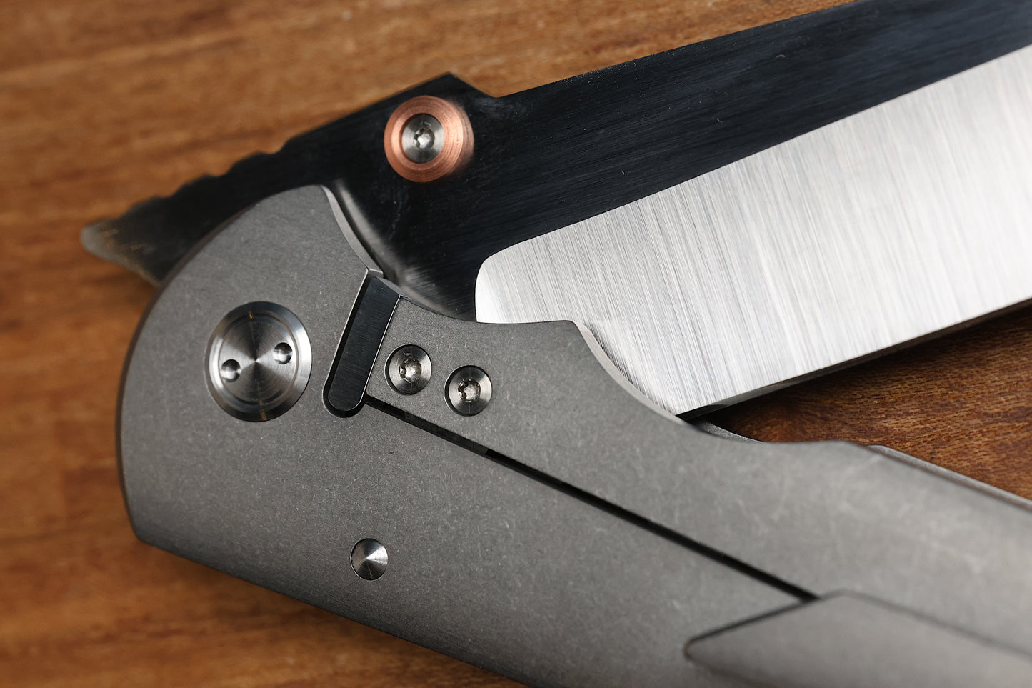 SERGEY ROGOVETS SRT TITANIUM FRAME LOCK FOLDER MAGNACUT S/N 2602