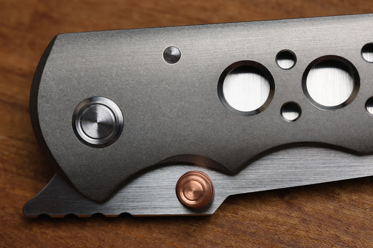 SERGEY ROGOVETS SRT TITANIUM FRAME LOCK FOLDER MAGNACUT S/N 2602