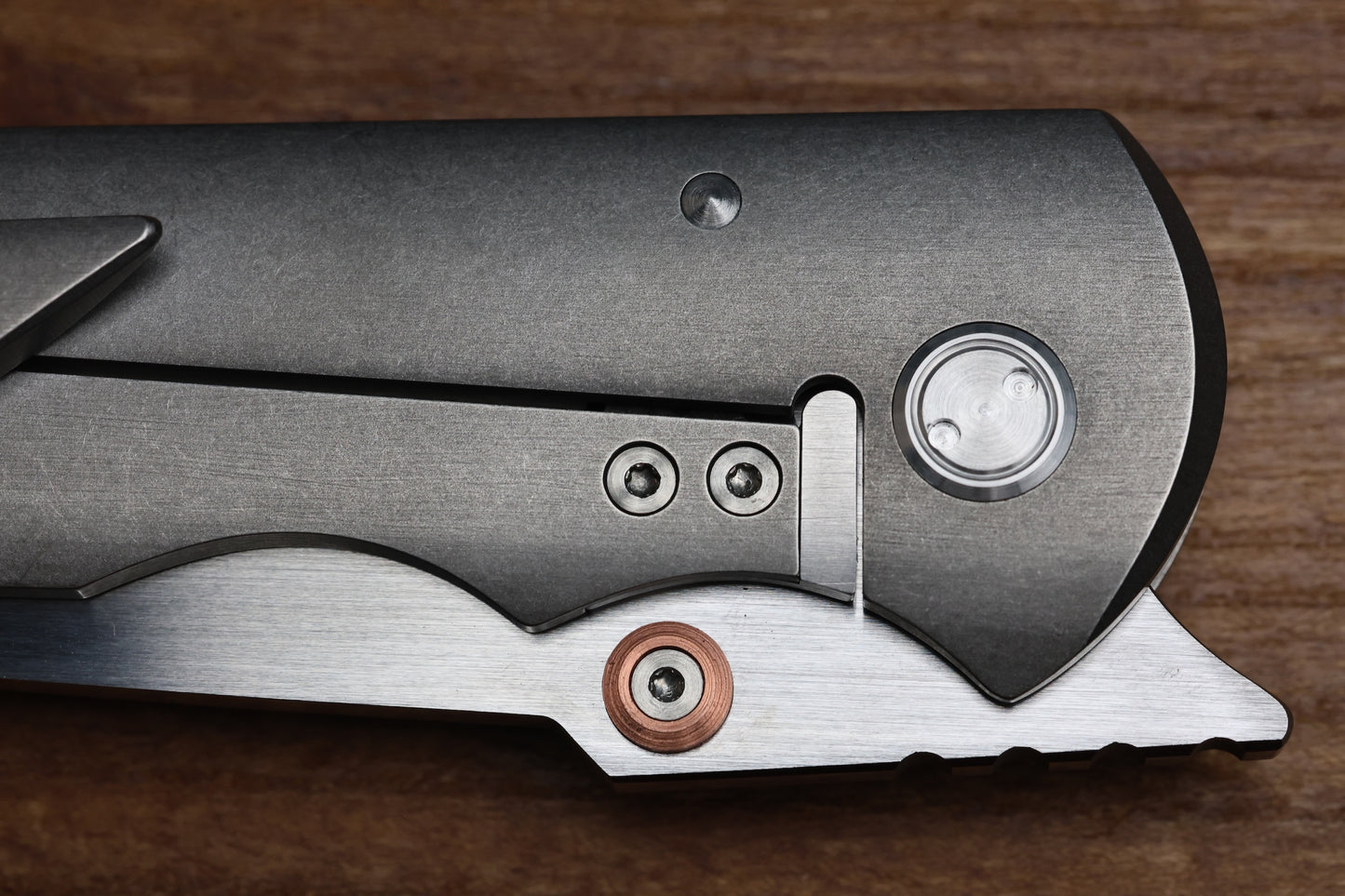 SERGEY ROGOVETS SRT TITANIUM FRAME LOCK FOLDER MAGNACUT S/N 2602