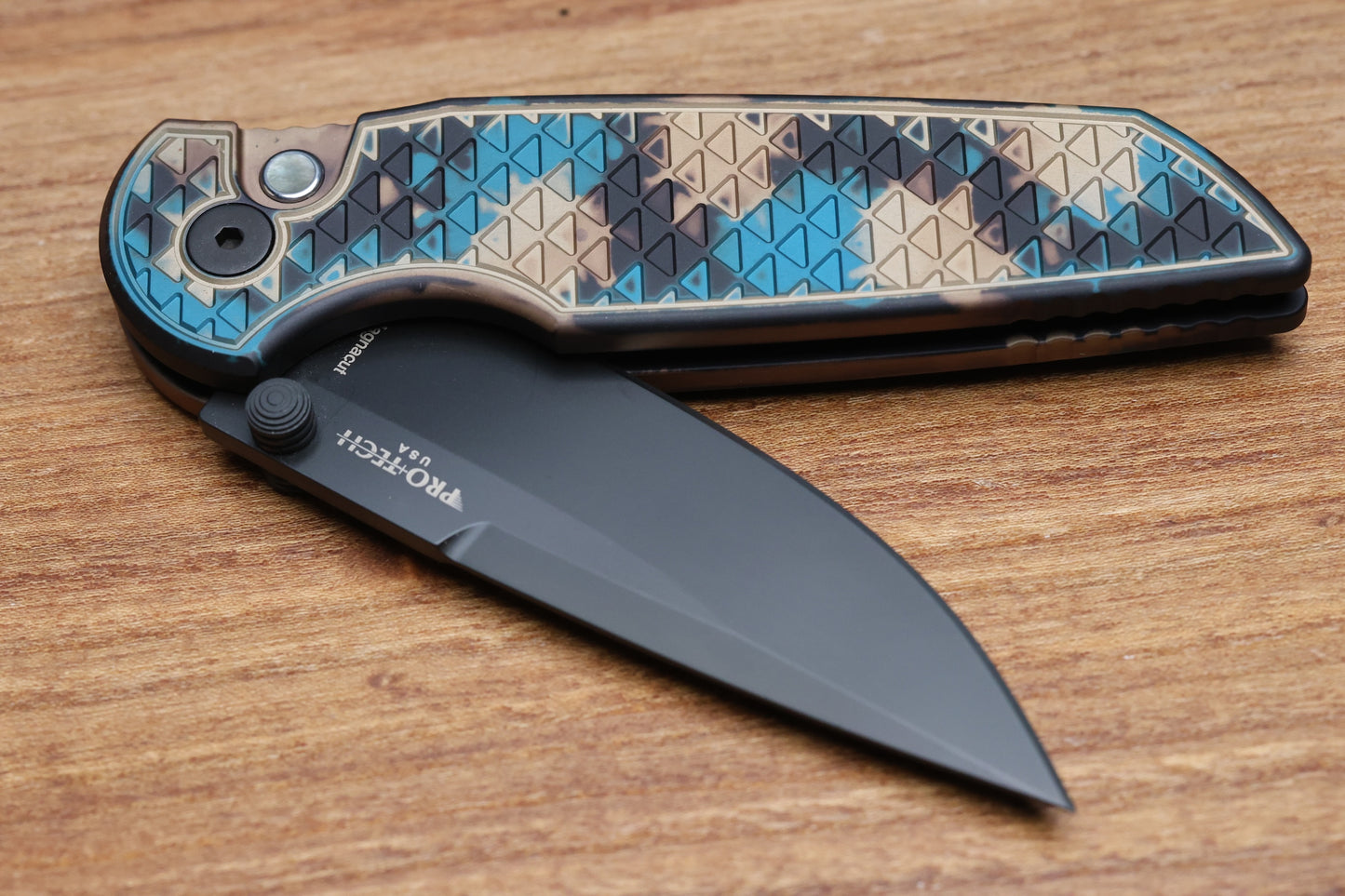 PRO-TECH TR-3 INTEGRITY MANUAL SHIPWRECK ALUMINUM RELIC HANDLES W/ DLC MAGNACUT INT1106-SHIPWRECK