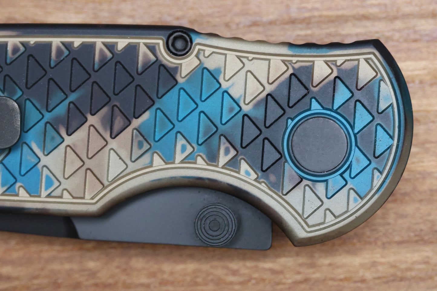 PRO-TECH TR-3 INTEGRITY MANUAL SHIPWRECK ALUMINUM RELIC HANDLES W/ DLC MAGNACUT INT1106-SHIPWRECK