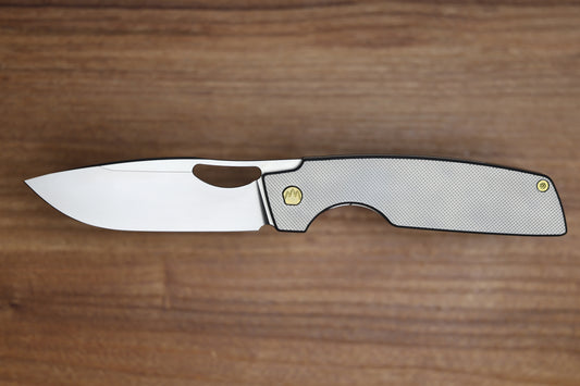 ROBJOHNSONS CEDAR SALTWATER - DIAMOND TI FRAME AND VANAX BLADE #408 (PREOWNED)