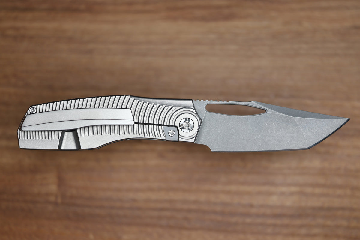 PRINCE CUSTOMS PROTEAN RIPPLE 20CV TANTO BLADE #809 (PREOWNED)